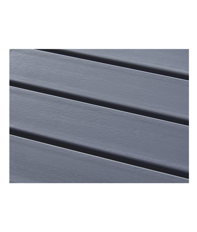 Blat stolika ciemnoszarego outdoorowego Terrazza 140x85