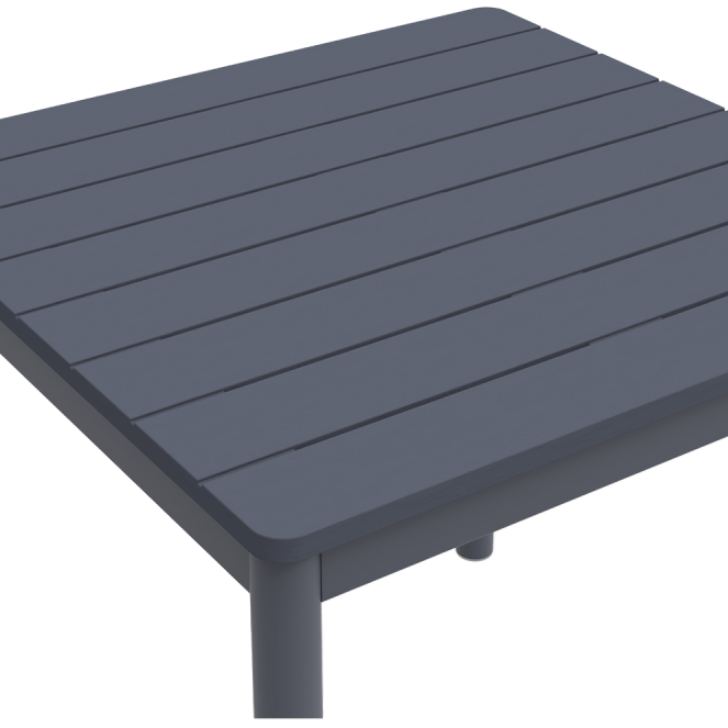 Stolik do ogr&oacute;dk&oacute;w piwnych Terrazza 80x80 ciemnoszary - blat