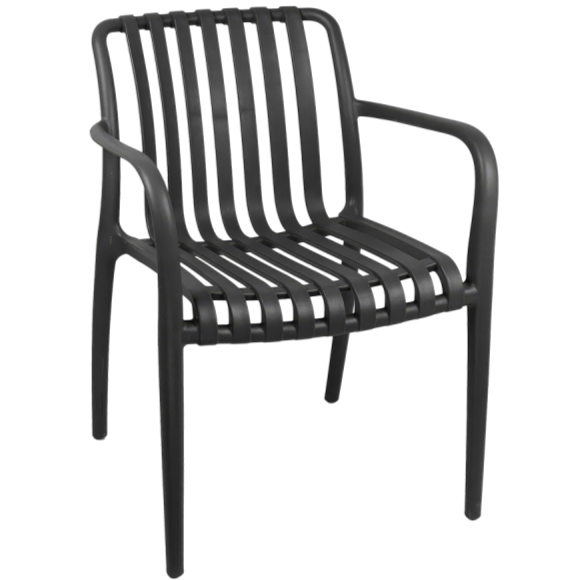 Krzesło Verticale antracytowe - widok og&oacute;lny