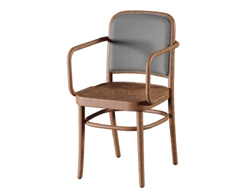 Krzesło drewniane gięte Loomi 811.20 AR