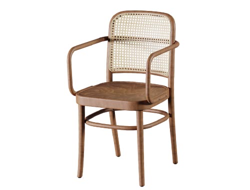 Krzesło drewniane gięte Loomi 811.30 AR