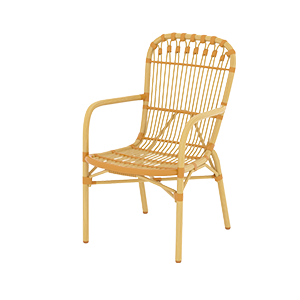 Krzesło outdoorowe Bamboo beżowe