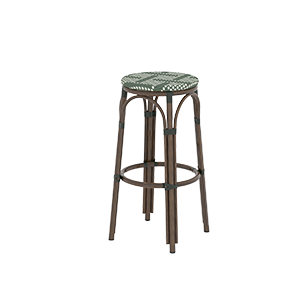 Hoker outdoorowy Francesco zielono-biały