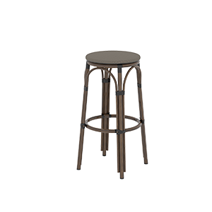 Hoker outdoorowy Francesco ciemny antracyt