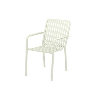 Krzesło outdoorowe Purezza białe