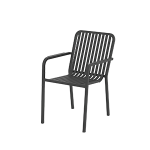 Krzesło outdoorowe Purezza antracyt