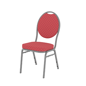 Krzesło bankietowe Herman czerwone