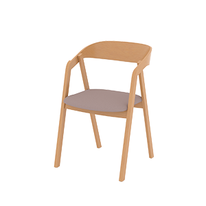 Krzesło drewniane restauracyjne Futura Tap