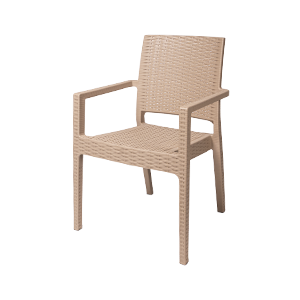 Krzesło outdoorowe Mario beżowe