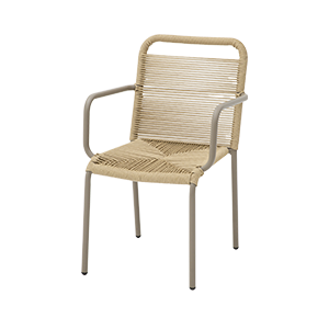 Krzesło outdoorowe Marcello beżowe