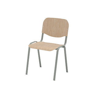 Krzesło konferencyjne Iso Wood CR