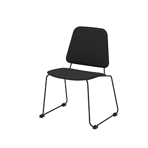 Krzesło konferencyjne Nevada Tap czarne