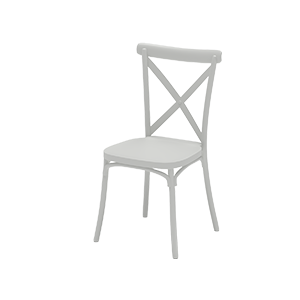 Krzesło ślubne Chiavari Fiorini białe