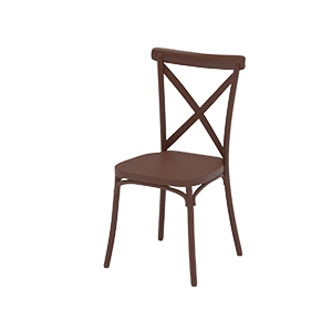 Krzesło ślubne Chiavari Fiorini brązowe