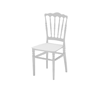 Krzesło ślubne Chiavari Napoleon białe