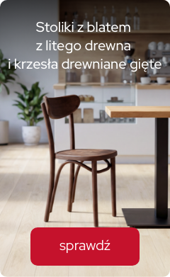 Stoliki blat lite drewno krzesla drewniane giete